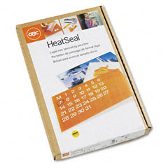 GBC HeatSeal Laminating Pouches, 3 mil, 9 x 14-1/2, 100/Box GBC3745011