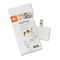 GBC HeatSeal Laminating Pouches, 5 mil, 2-9/16 x 3-3/4, Badge Size, 25/Pack GBC3202011
