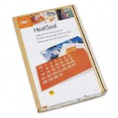 GBC HeatSeal LongLife Premium Laminating Pouches, 5 mil, 9 x 14-1/2, 100/Box GBC3740473