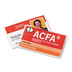 GBC HeatSeal Retrievable Laminating Pouches, 4 mil, 2-1/4 x 3-3/5, Business Card, 25 GBC3747285