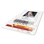 GBC HeatSeal Thermal Laminating Pouch, 5 mil, 2-9/16 x 3-3/4, ID Size, 100 GBC56005