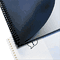 GBC Leather Look Binding System Covers, 11-1/4 x 8-3/4, Black, 200 Sets/Box GBC2000712