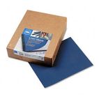 GBC Linen Textured Binding System Covers, 11 x 8-1/2, Navy, 200/Pack GBC9742450