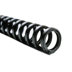 GBC ProClick Easy Edit Spines, 5/8" Diameter, 110 Sheet Capacity, Black, 100/Box GBC2514517