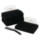 GBC ProClick Pronto Spine Cassettes, 5/8" Dia., 100 Sheet Capacity, Black, 100/Box GBC2515702