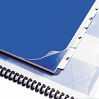 GBC Unpunched Numbered Index Tabs, 5-Tab, 1-5, 9 x 11, White, 5/Set GBC25160