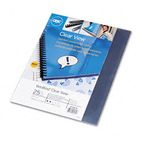 GBC VeloBind Presentation Covers, 11 x 8-1/2, Clear, 25/Pack GBC9743070