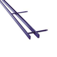 GBC VeloBind Reclosable Spines, 200 Sheet Capacity, Blue, 25/Pack GBC9741631
