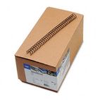 GBC WireBind Spines, 1/2" Diameter, 100 Sheet Capacity, Black, 100/Box GBC9775028