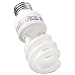 GE Compact Fluorescent Bulb, 13 Watt, T3 Spiral, Soft White GEL74199