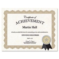 Geographics Certificate Kit, Gold Optima GEO47480