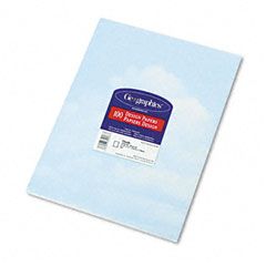 Geographics Design Paper, 24 lbs., Clouds, 8-1/2 x 11, Blue/White, 100/Pack GEO46887