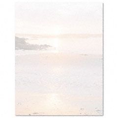 Geographics Design Paper, 24 lbs., Shorelines, 8-1/2 x 11, Earthtones, 100/Pack GEO46902