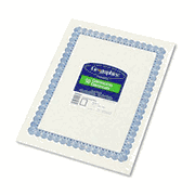 50/Pack GEO20008 Geographics Parchment Paper Certificat