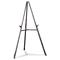 Ghent Triumph Display Easel, Adjust 36" to 62" High, Gray GHE19250