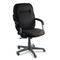 Global Air Support Series Executive High-Back Swivel/Tilt Chair, Asphalt Black Fabric GLB9430BKPB09