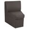 Global Braden Corner Unit Chair w/30-degree Outside, 24 x 24 x 30, Charcoal Gray GLB7873QL11