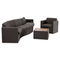 Global Braden Corner Unit Chair w/60-degree Outside, 24 x 27-1/2 x 30, Charcoal Gray GLB7872QL11