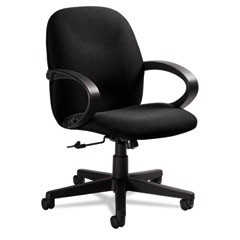 Global Enterprise Series Low-Back Swivel/Tilt Chair, Polypropylene Fabric, Gray GLB4561BKPB04