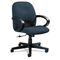 Global Enterprise Series Low-Back Swivel/Tilt Chair, Polypropylene Fabric, Navy GLB4561BKPB08
