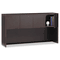 Global Genoa Series Doors For Hutch, 68-5/8w x 18-5/8h, Dark Espresso, 4/Set GLBGDOOR66DES