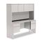 Global Genoa Series Doors For Hutch, 68-5/8w x 18-5/8h, Gray, 4/Set GLBGDOOR66GRY