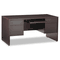 Global Genoa Series Double Pedestal Desk, 60w x 30d x 29h, Dark Espresso GLBG3060DPDES