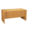 Global Genoa Series Double Pedestal Desk, 60w x 30d x 29h, Oak GLBG3060DPHVO