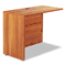 Global Genoa Series "L" Workstation Return, Left, 40w x 20d x 29h, Avant Honey GLBG2040FLAWH