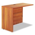 Global Genoa Series "L" Workstation Return, Left, 40w x 20d x 29h, Avant Honey GLBG2040FLAWH