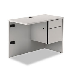 Global Genoa Series "L" Workstation Return, Right, 40w x 20d x 29h, Gray GLBG2040FRGRY