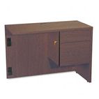 Global Genoa Series "L" Workstation Return, Right, 40w x 20d x 29h, Mahogany GLBG2040FRMAF