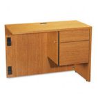 Global Genoa Series "L" Workstation Return, Right, 40w x 20d x 29h, Oak GLBG2040FRHVO