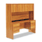 Global Genoa Series Open Hutch For Credenza, 66w x 15d x 36h, Avant Honey GLBG66HOCBAWH