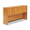 Global Genoa Series Open Hutch For Credenza, 66w x 15d x 36h, Avant Honey GLBG66HOCBAWH