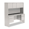 Global Genoa Series Open Hutch For Credenza, 66w x 15d x 36h, Gray GLBG66HOCBGRY