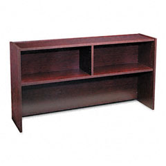 Global Genoa Series Open Hutch For Credenza, 66w x 15d x 36h, Mahogany GLBG66HOCBMAF