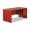 Global Genoa Series Right Pedestal Workstation Desk, 60w x 30d x 29h, Avant Cherry GLBG3060SPRAWC