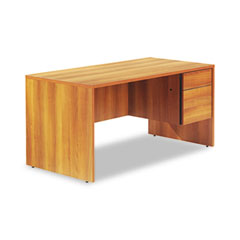 Global Genoa Series Right Pedestal Workstation Desk, 60w x 30d x 29h, Avant Honey GLBG3060SPRAWH