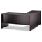 Global Genoa Series Right Pedestal Workstation Desk, 60w x 30d x 29h, Dark Espresso GLBG3060SPRDES
