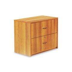 Global Genoa Series Two-Drawer Lateral File, 36w x 20d x 29h, Avant Honey GLBG2036LFAWH