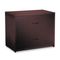 Global Genoa Series Two-Drawer Lateral File, 36w x 20d x 29h, Dark Espresso GLBG2036LFDES