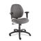 Global Graham Pneumatic Ergo-Tilter Swivel/Tilt Chair, Graphite Fabric GLB31443NBKS111