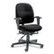 Global Granada Series Low-Back Multi-Tilter Chair, Olefin Fabric, Black GLB32123NBKIM06