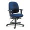 Global Granada Series Low-Back Multi-Tilter Chair, Olefin Fabric, Navy Blue GLB32123NBKIM14