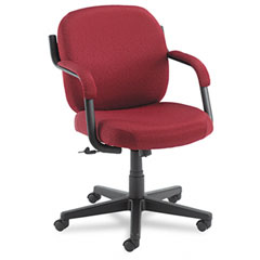 Global Low-Back Swivel/Tilt Chair, Back: 21-1/4 x 19-1/2 x 17, Burgundy GLB4737BKST15