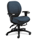 Global Mallorca Mid-Back Multi-Tilt Chair, 20-1/2 x 20-1/2 x 39-1/2, Atmosphere Blue GLB27813T607