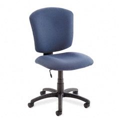 Global Supra X Medium-Back Task Chair, Ocean Upholstery Fabric GLB53376BKPB08