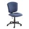 Global Supra X Medium-Back Task Chair, Ocean Upholstery Fabric GLB53376BKPB08