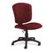 Global Supra X Medium-Back Task Chair, Rhapsody Upholstery Fabric GLB53376BKPB07